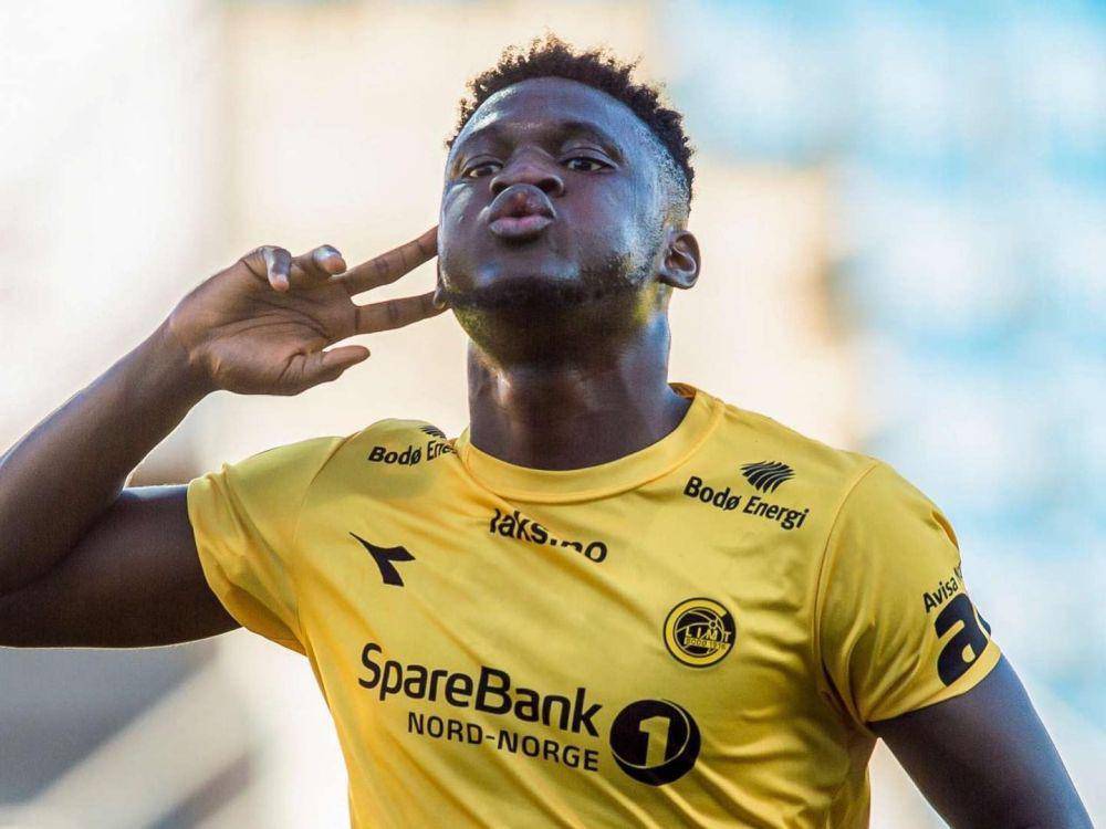 Victor Boniface saat membela FK Bodø/Glimt, klub Liga Norwegia (instagram.com/boniface_jrn)