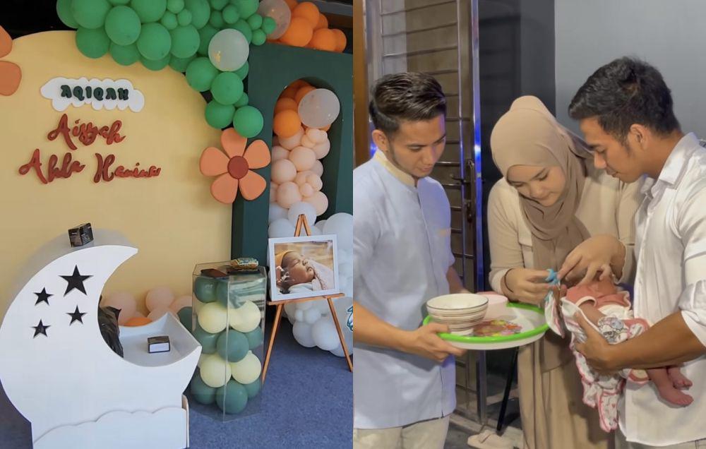 7 Potret Akikah Aisyah Anak Kedua Ridho DA, Sederhana dan Khidmat