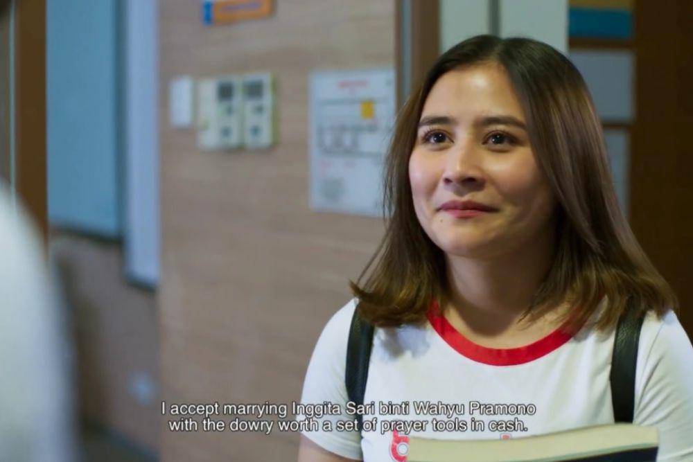 Prilly Latuconsina di series My Lecturer My Husband (dok. MD Entertainment/My Lecturer My Husband)