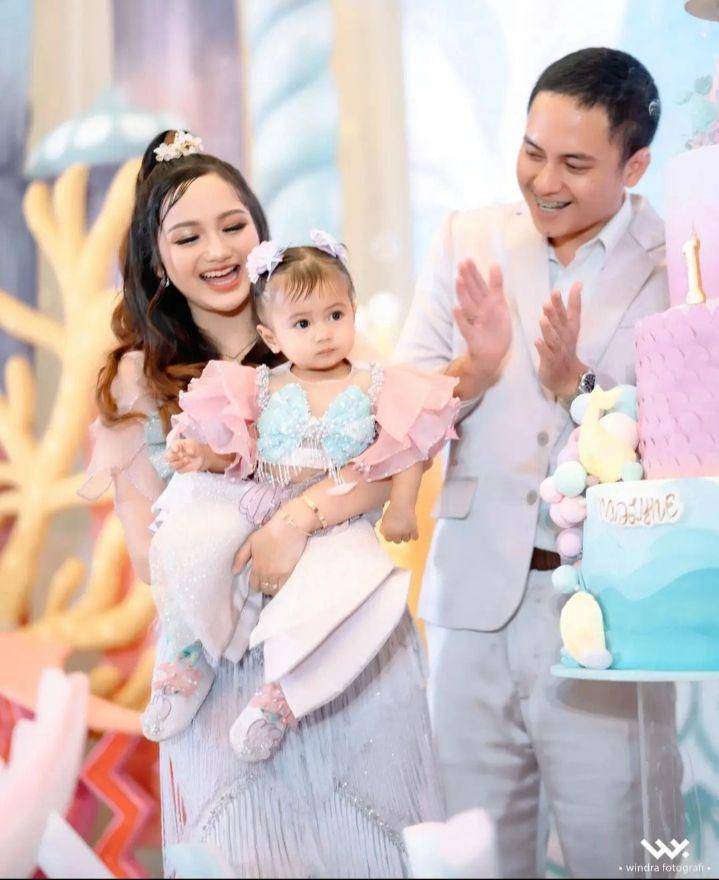 pesta ulang tahun Nadlyne, anak Nanda Arsyinta (instagram.com/windrafotografi)