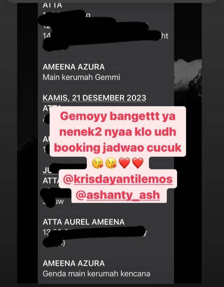 Momen Azura Pertama Kali Main ke Rumah Gemmi (Instagram.com/aurelie.hermansyah)