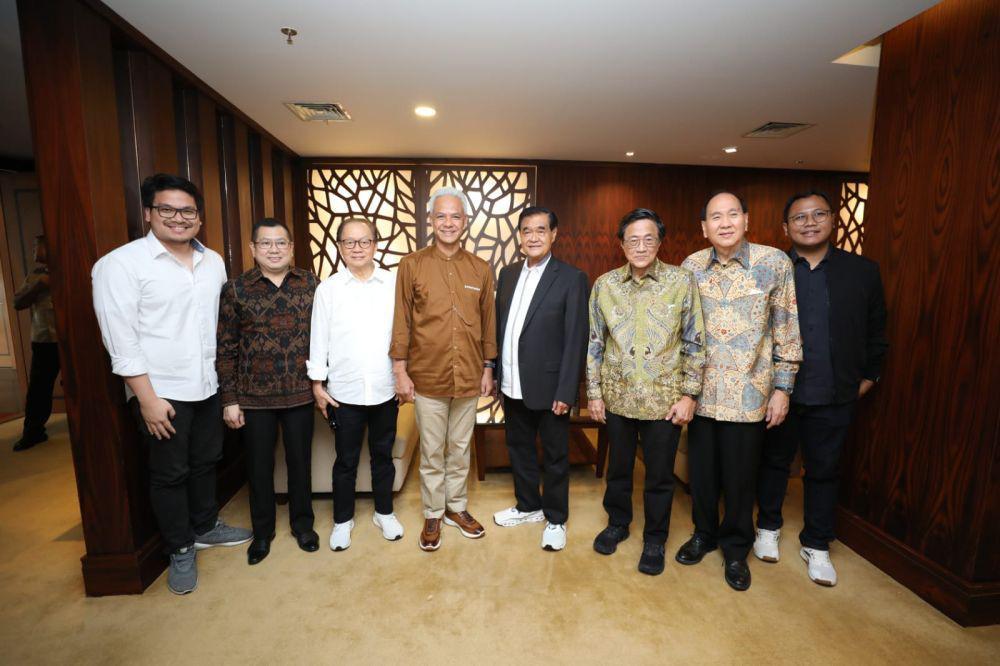Ditemani Hary Tanoe, Ganjar Bersilaturahmi ke Pendeta Niko