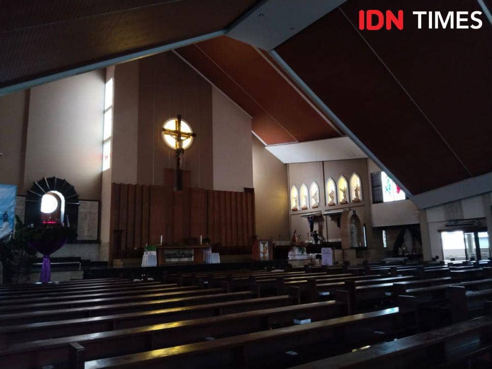 Gereja Santo Yoseph Palembang (IDN Times/Feny Maulia Agustin)