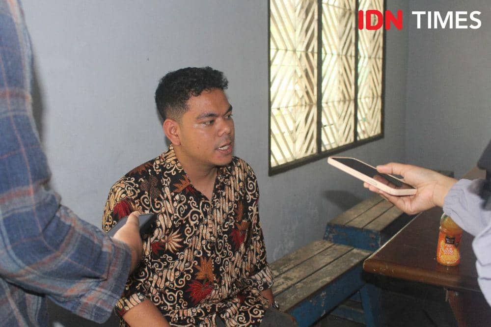 Ahmad Danil Lubis Ketua Senat Mahasiswa 2023 (IDN Times/Eko Agus Herianto)