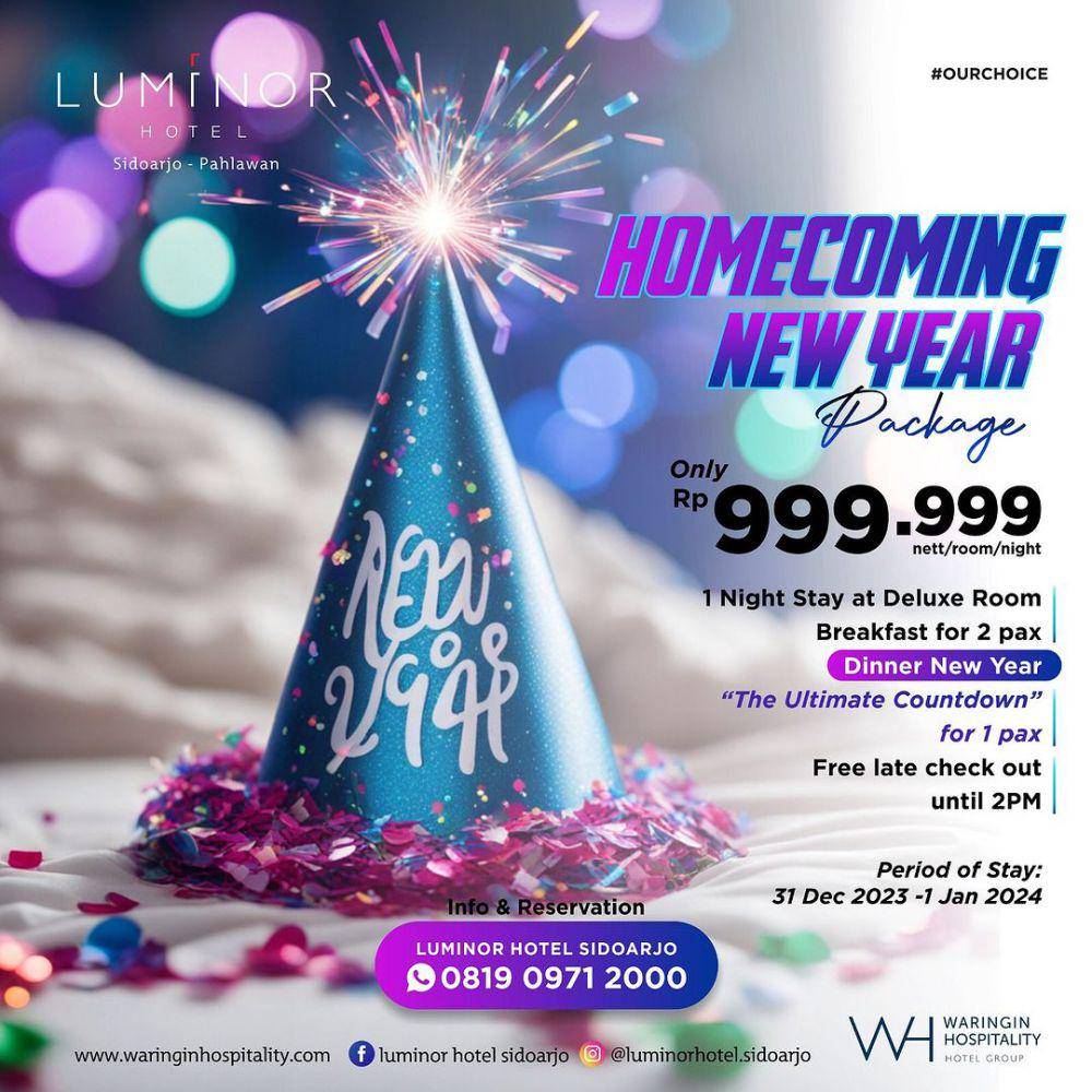 Promo. (Instagram.com/luminorhotel.sidoarjo)