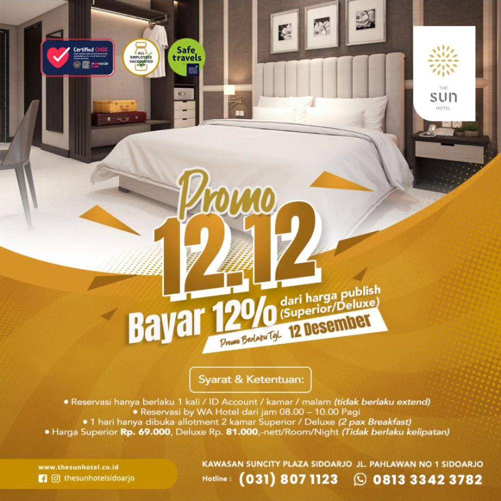 Promo. (Instagram.com/thesunhotelsidoarjo)