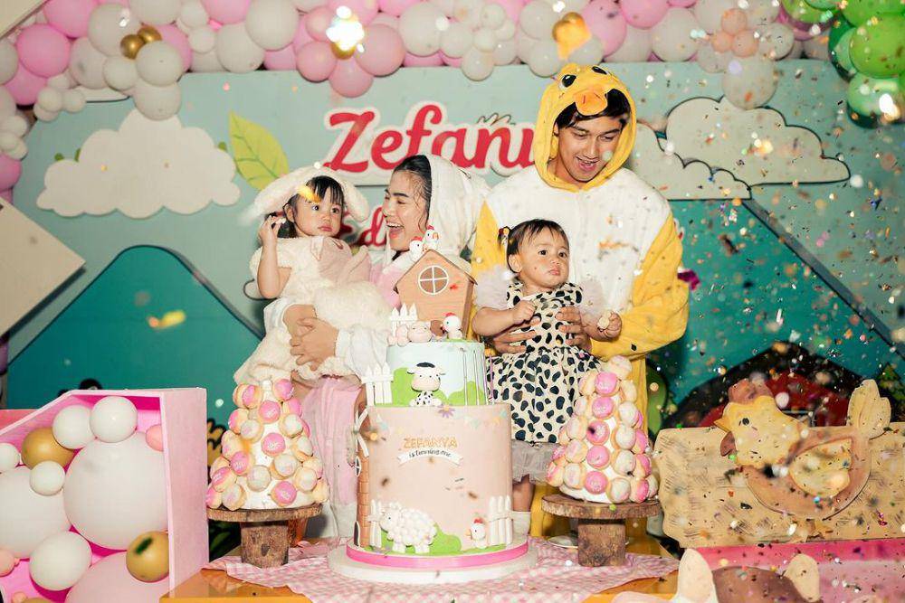 pesta ulang tahun Zefanya, anak kedua Felicya Angelista dan Hito (instagram.com/felicyangelista_)
