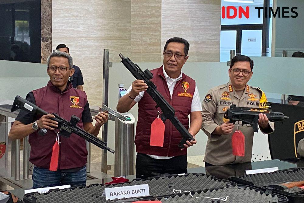Polri Sebut Nilai Belasan Senjata Dito Mahendra Mencapai Rp3 Miliar