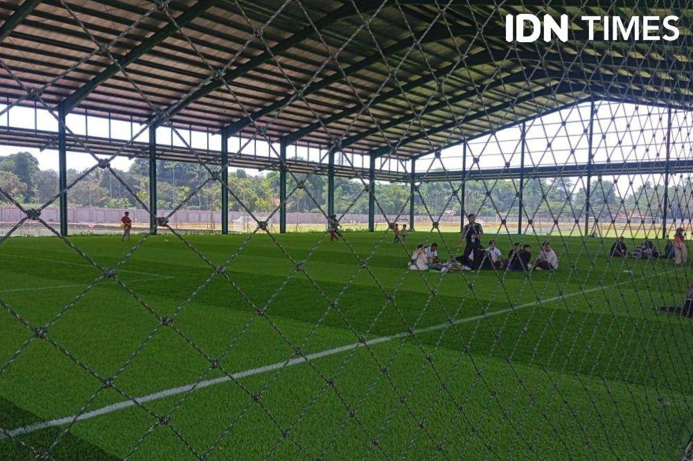 Potret Garudayaksa Football Academy di Setu, Bekasi. (IDN Times/Sandy Firdaus)