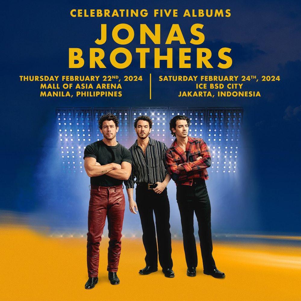 Jonas Brothers konser di Indonesia (instagram.com/jonasbrothers)