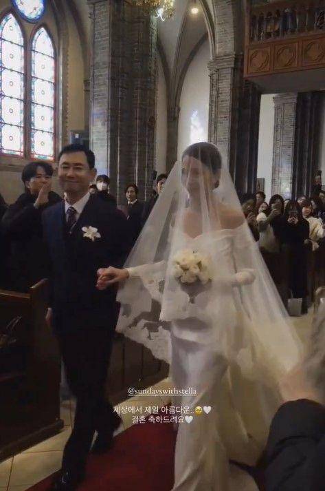 potret pernikahan Kim Dong Wook (twitter.com/nihalnilofar)