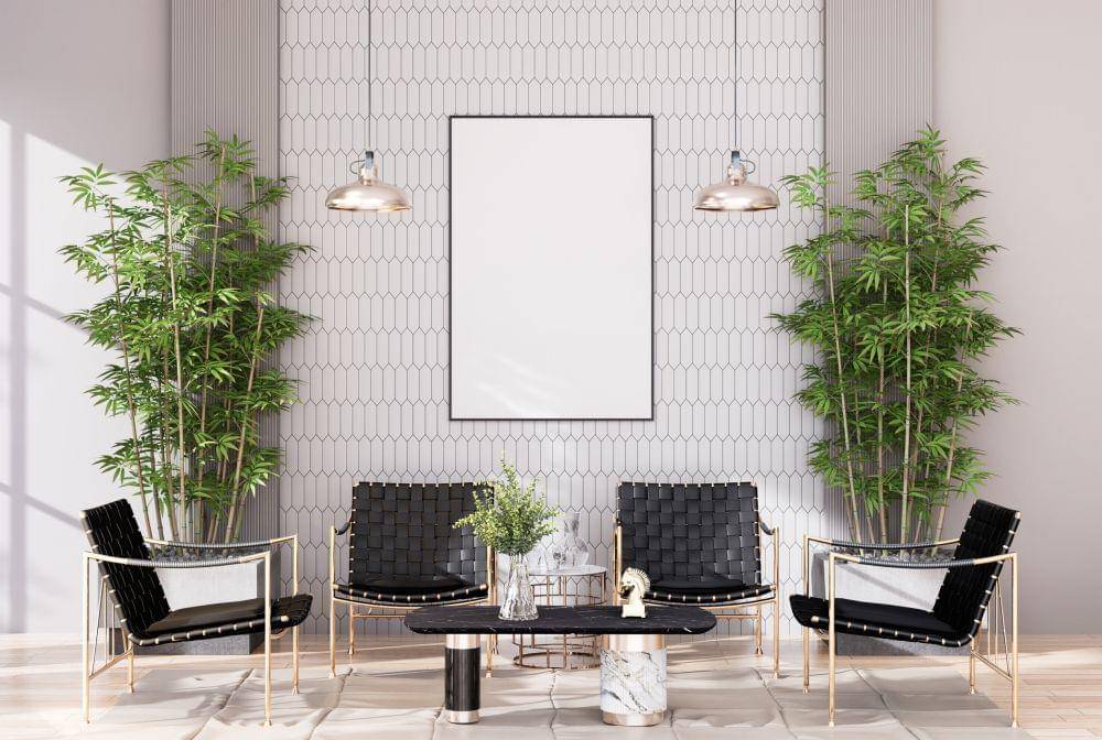 Inspirasi dekorasi dinding untuk lobby (123rf.com/sumetho)