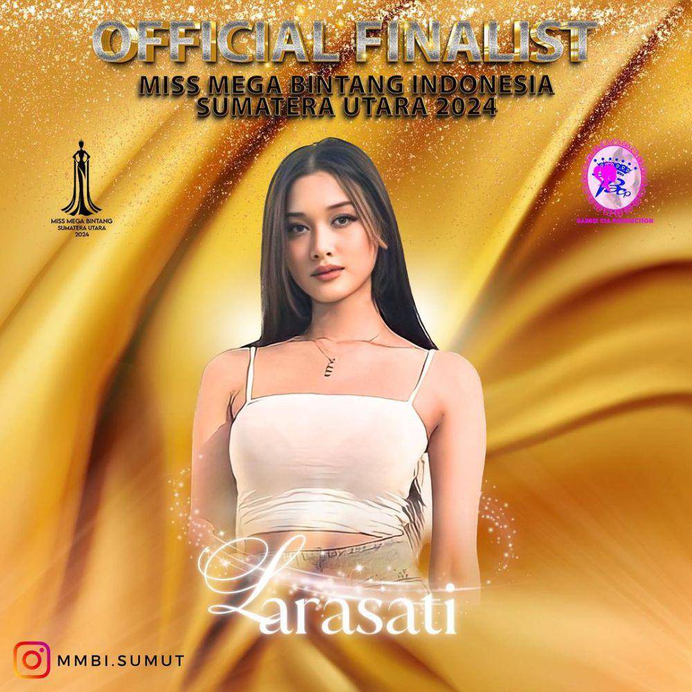 Finalis Miss Mega Bintang Sumatera Utara 2024, Larasati (instagram.com/mmbi.sumut)