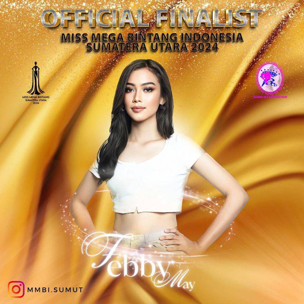 Finalis Miss Mega Bintang Sumatera Utara 2024, Febby Mau (instagram.com/mmbi.sumut)