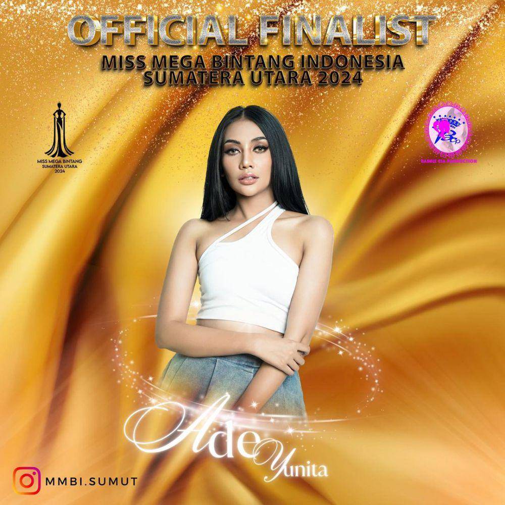 Finalis Miss Mega Bintang Sumatera Utara 2024, Ade Yunita (instagram.com/mmbi.sumut)
