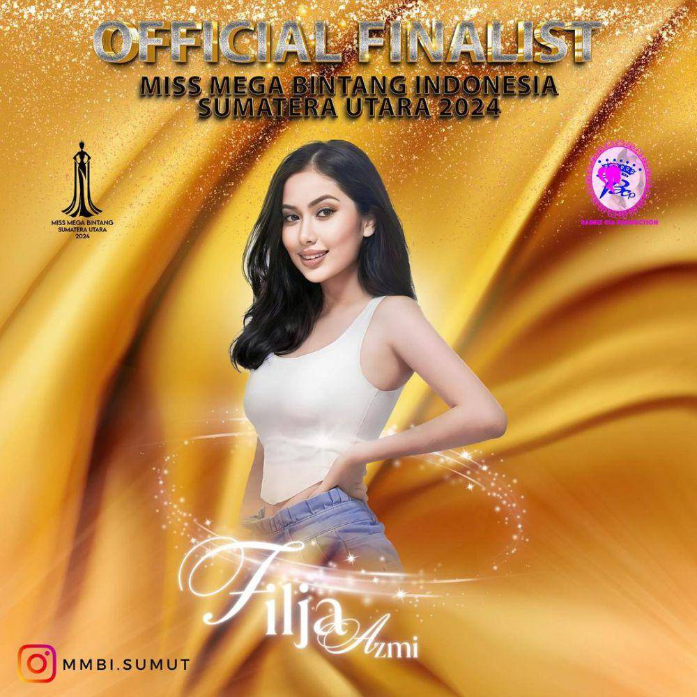 Finalis Miss Mega Bintang Sumatera Utara 2024, Filja Azmi (instagram.com/mmbi.sumut)