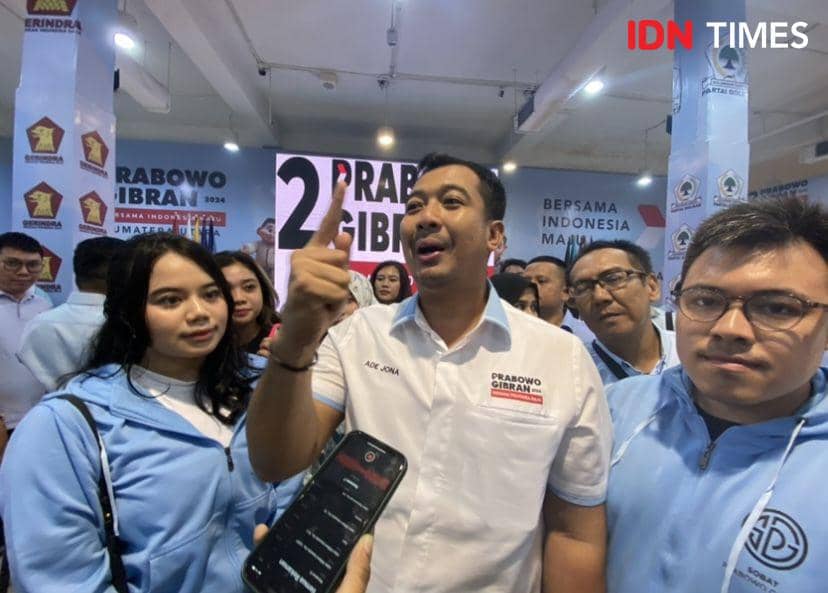Ketua TKD Prabowo-Gibran di Sumut, Ade Jona Prasetyo (IDN Times/Indah Permata Sari)