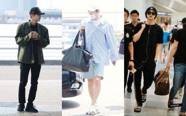 10 OOTD Airport ala Chanyeol EXO, Cocok Buat Nongki