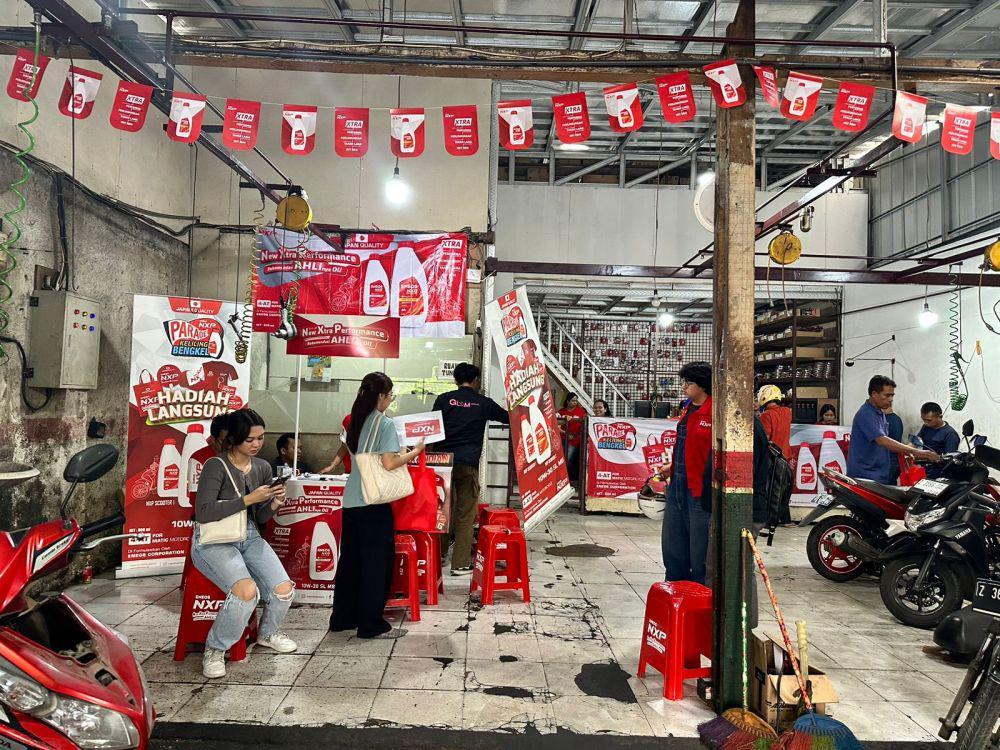 Oli Motor ENEOS NXP, Parade Keliling Bengkel di Kota Bandung
