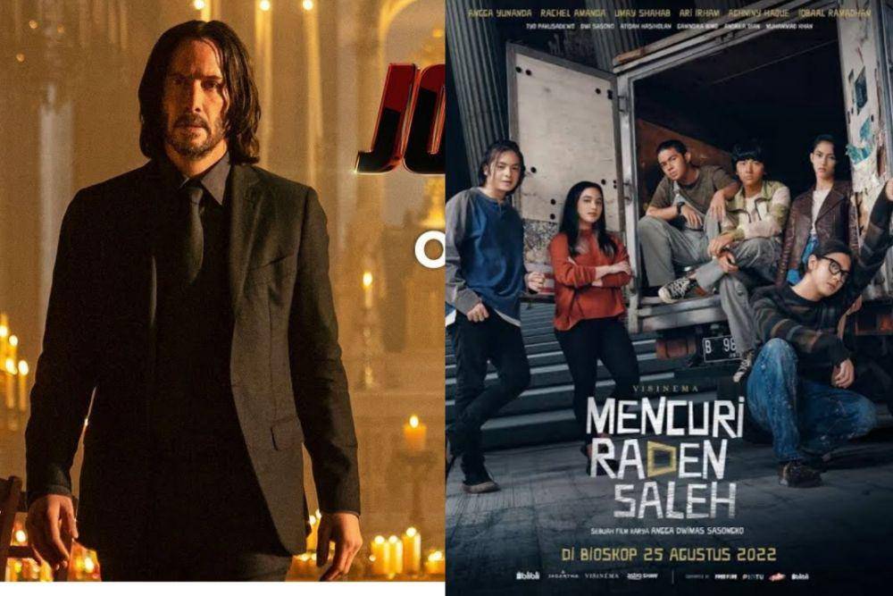 Rekomendasi film action untuk nonbar tahun baru (Instagram.com/visinema/Youtube.com/lionsgate movie)