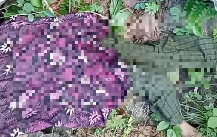 Jasad korban saat ditemukan warga (Dok/Istimewa)