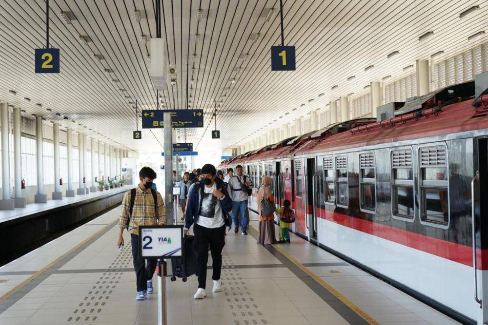 Penumpang KA Bandara. (Dok. Istimewa)