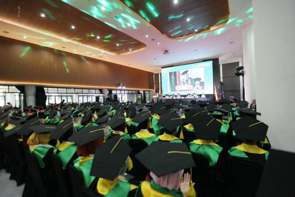Wisuda Universitas Nahdlatul Ulama (UNU) Yogyakarta, di Kampus Terpadu UNU Yogyakarta, Dowangan, Gamping, (21/12/2023). (Dok. Istimewa)