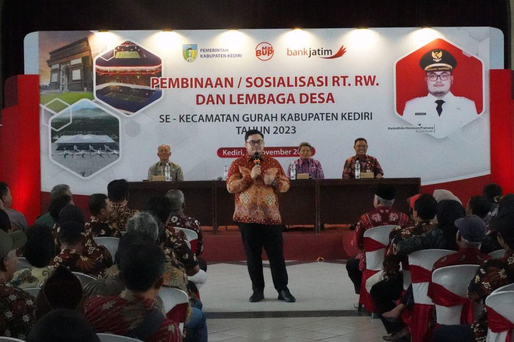 Insentif Naik, Ketua RT/RW Didorong Sukseskan Program Pemkab Kediri
