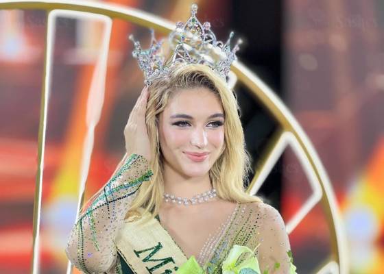 Drita Ziri, Pemenang Miss Earth 2023 (Instagram.com/thaisashes)