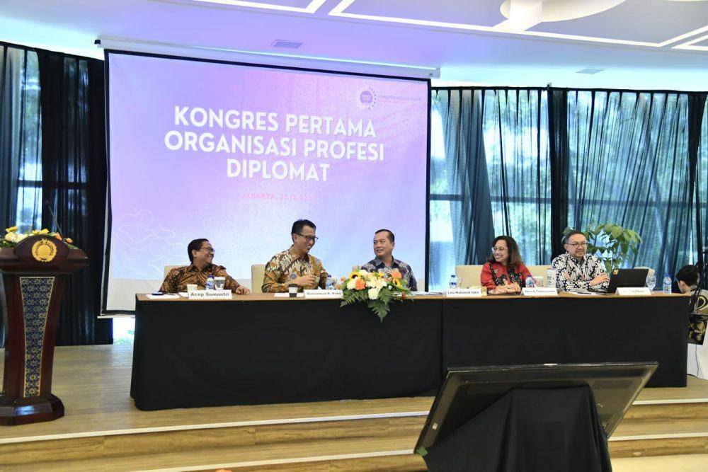 Kongres Asosiasi Diplomat Indonesia pertama. (dok. Kemlu RI)