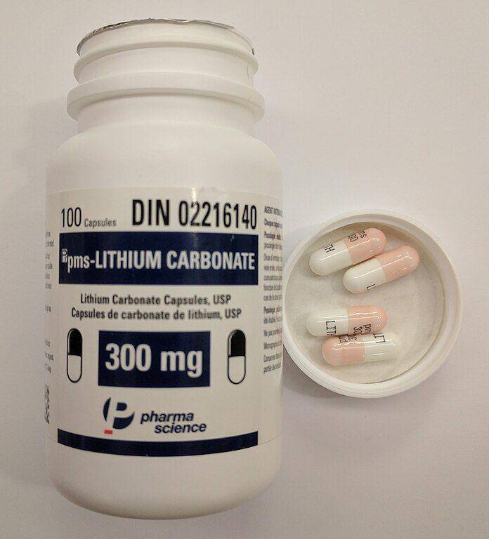 ilustrasi lithium karbonat (commons.wikimedia.org/James Heilman, MD)