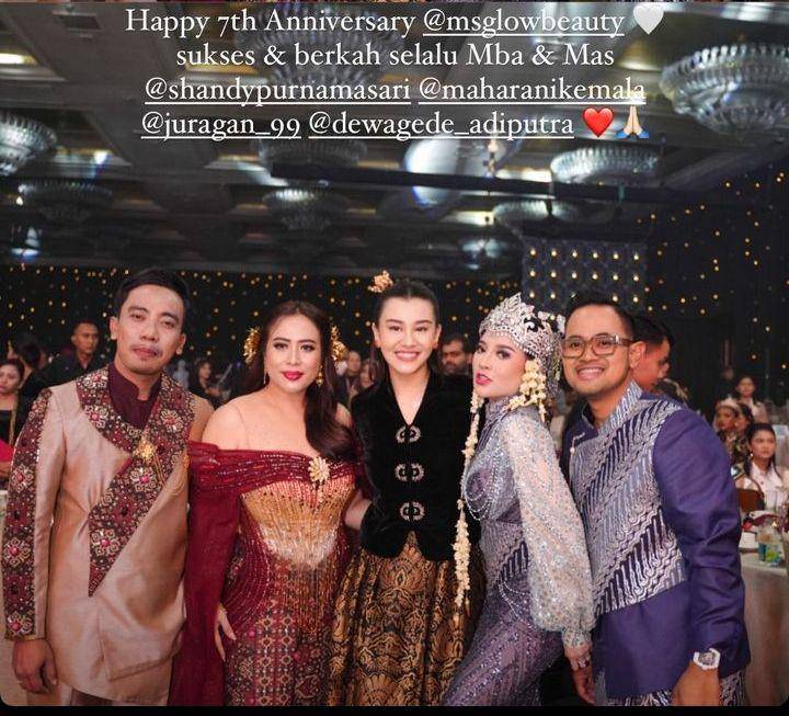 Anniversary ms glow (Instagram.com/aaliyah_masaid)
