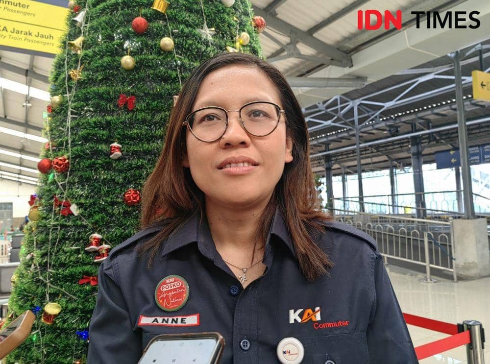 VP Corporate Secretary KAI Commuter, Anne Purba. (IDN Times/Larasati Rey)
