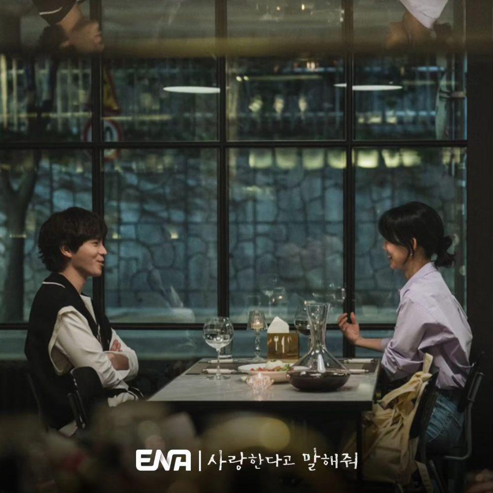 Yoon Jo Han (Lee Jae Kyoon) dan Jung Mo Eun (Shin Hyun Bin) di drakor Tell Me That You Love Me (instagram.com/channel.ena.d)