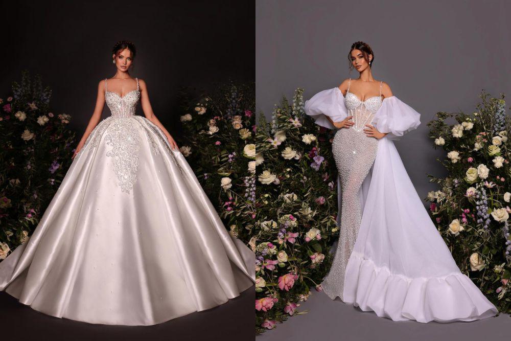 8 Gaun Koleksi Bridal Blossom SS24 dari Vlora & Kaltrina