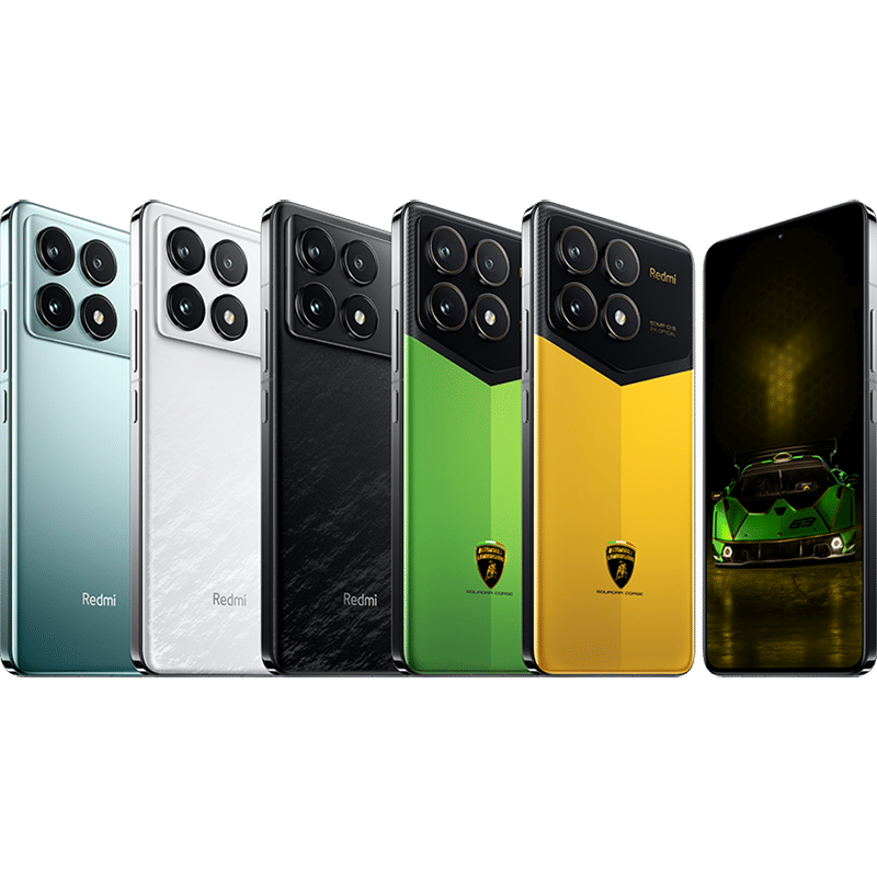 tampilan Redmi K70 Pro edisi reguler dan Automobili Lamborghini Squadra Corse (mi.com)