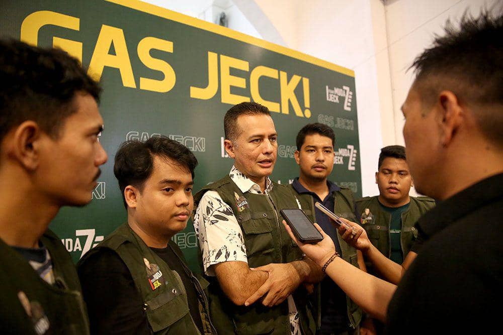 Musa Rajekshah menghadiri acara Gas Jeck! di Pos Bloc, Medan, Sabtu (23/12/2023) sore. (Dok. IDN Times)
