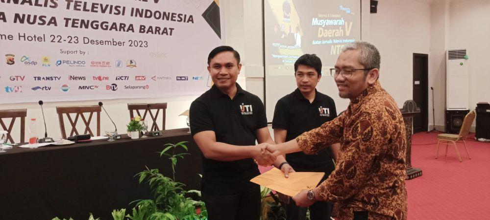 Riadis Sulhi Terpilih Kembali untuk Memimpin IJTI NTB