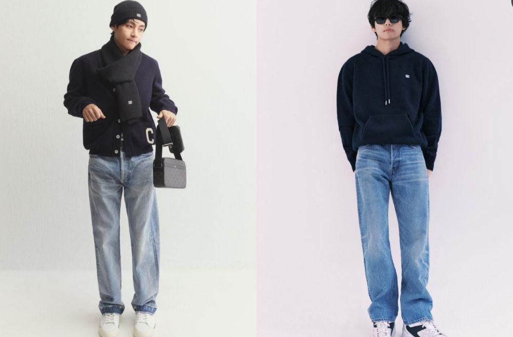 9 OOTD Kasual ala Taehyung BTS dari Hangout Hingga Liburan!