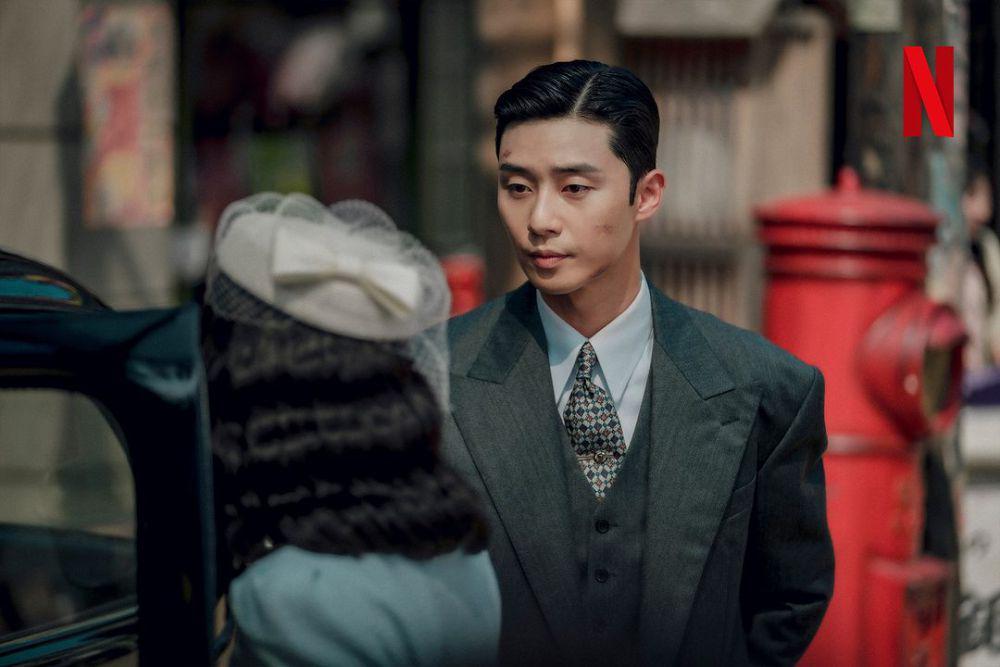 Jang Tae Sang (Park Seo Joon) dan Yoon Chae Ok (Han So Hee) di drakor Gyeongseong Creature (instagram.com/netflixkr)