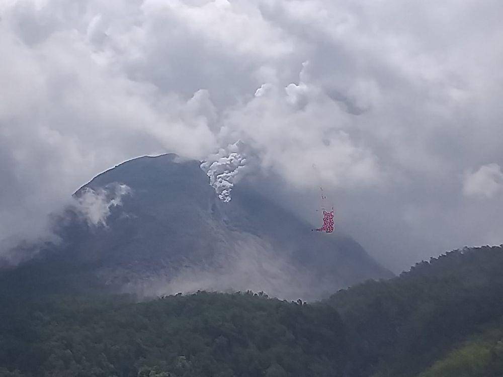 Gunung Lewotobi Laki-Laki (Dok. BPBD Kabupaten Flores Timur)