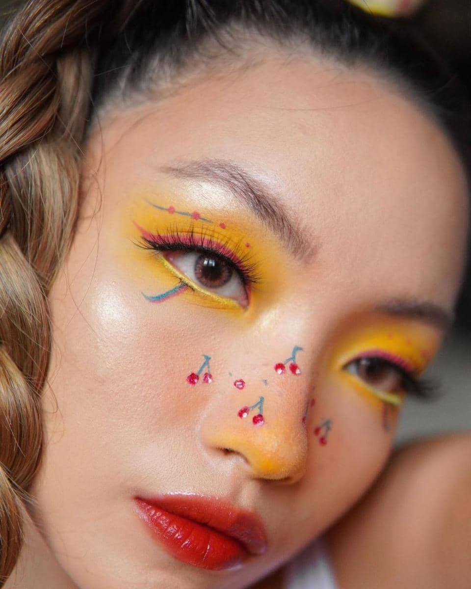 referensi eye makeup ala Angelicca Marthin (instagram.com/gelangelicca)