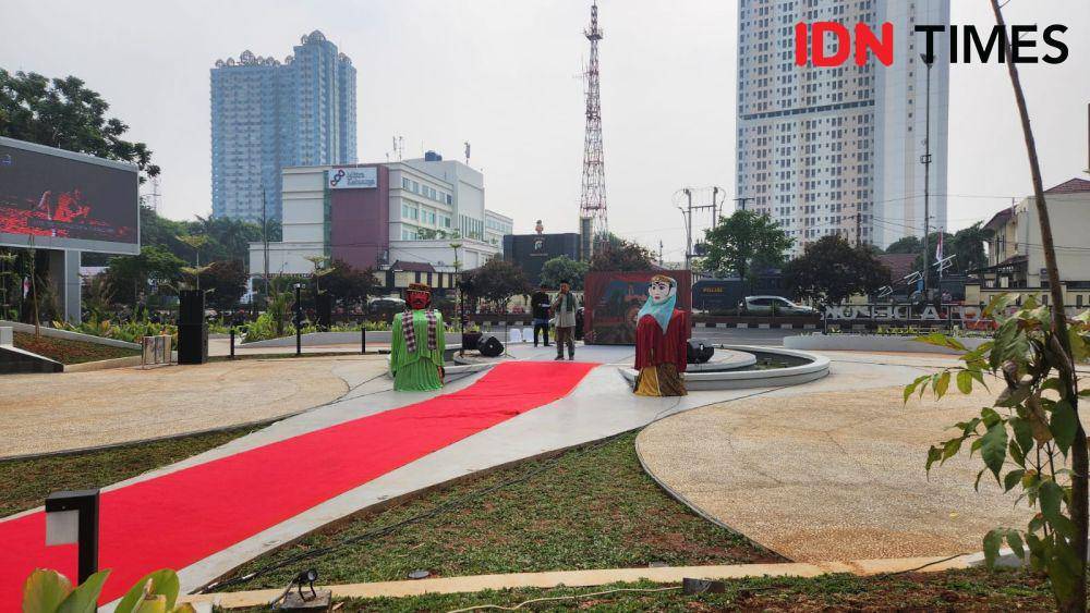 Kegiatan Pemerintah Kota Depok yang dilaksanakan di area Depok Open Space, Jalan Raya Margonda, Kota Depok. (IDNTimes/Dicky)