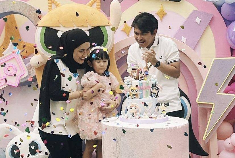 potret ultah ke-5 Nane, anak Indra Jegel (Instagram.com/widyatarmizi)