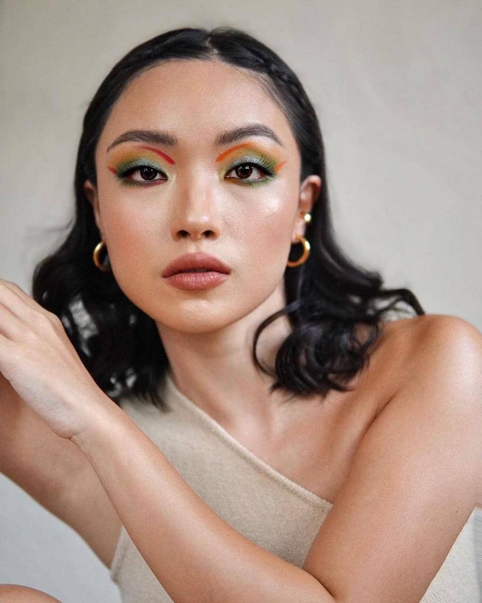 referensi eye makeup ala Angelicca Marthin (instagram.com/gelangelicca)