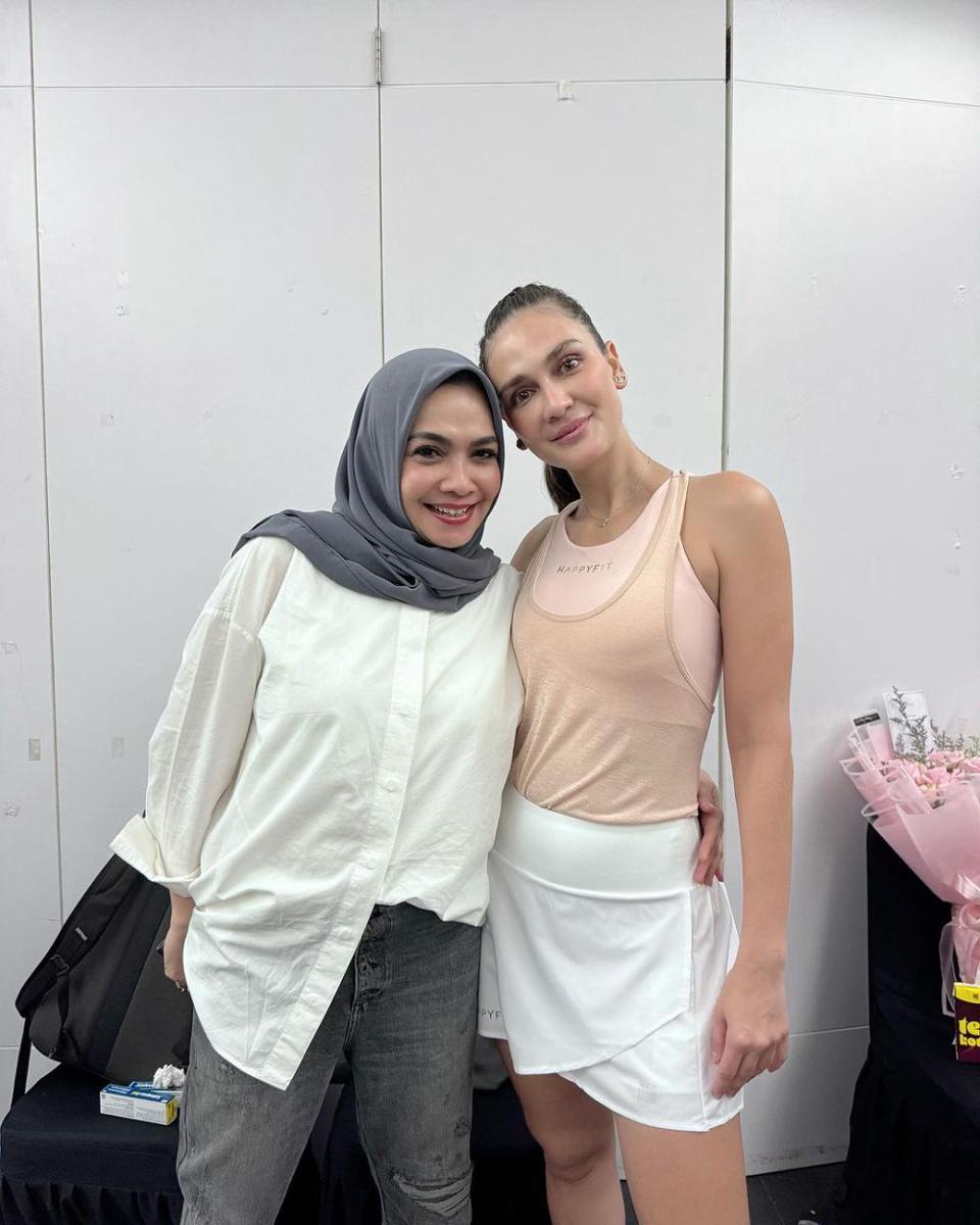 potret Rieta Amilia di acara Sport Party (instagram.com/rieta_amilia)