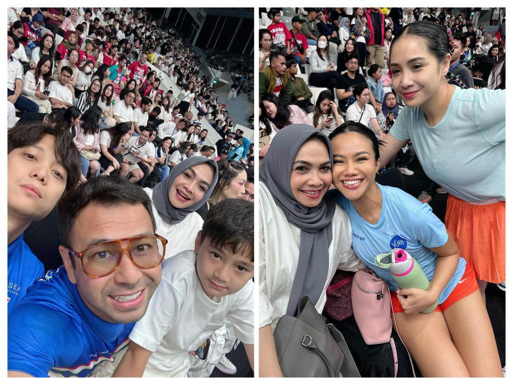 potret Rieta Amilia di acara Sport Party (instagram.com/rieta_amilia)