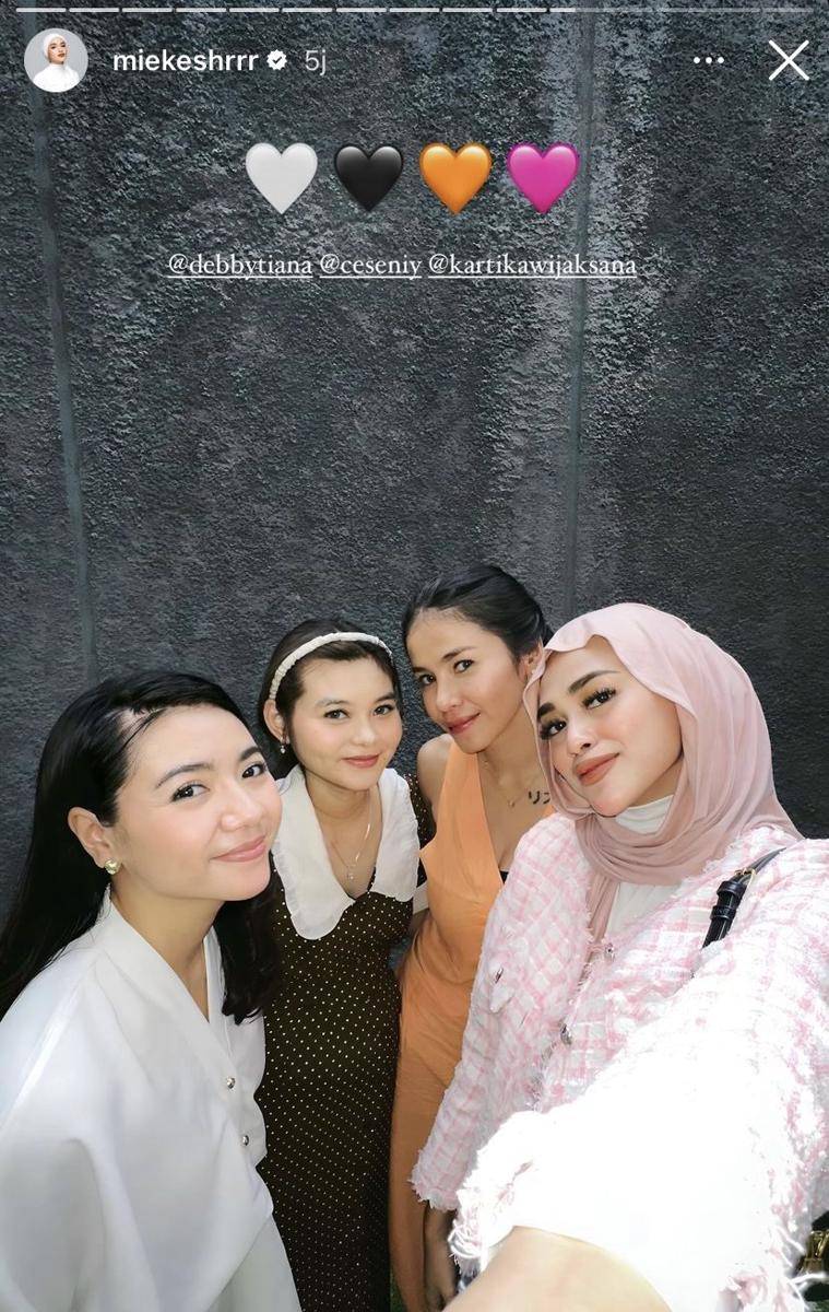 potret ultah ke-5 Nane, anak Indra Jegel (Instagram.com/miekeshrrr)