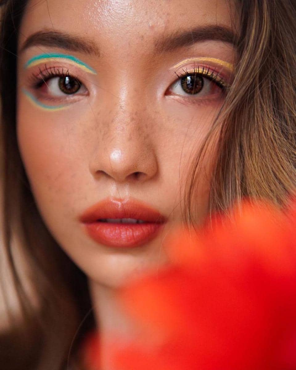 referensi eye makeup ala Angelicca Marthin (instagram.com/gelangelicca)