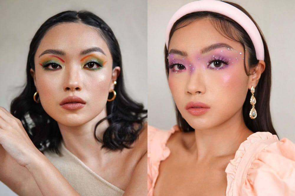 8 Referensi Eye Makeup Angelicca Marthin, Unik dan Nyentrik